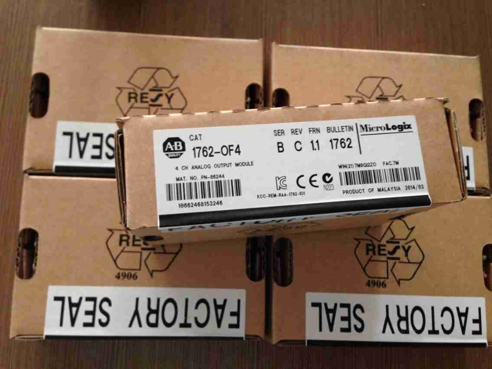 1762-OF4 AB Allen-Bradley PLC 0-10VDC 4 single-ended outputs 1762 Series Original brand new