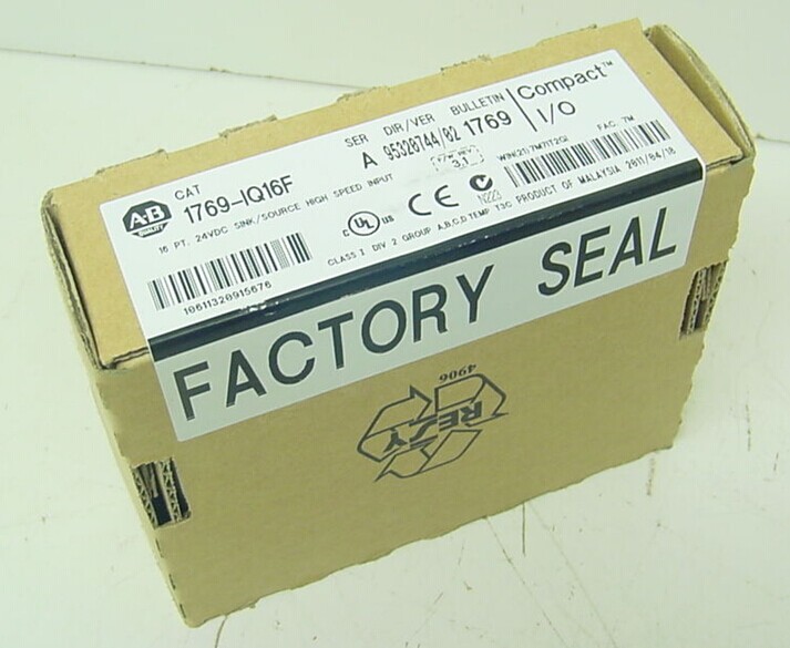 1769-IQ16F AB Allen-Bradley PLC 24VDC 16 high-speed inputs Compact Digital DC I/O Module 1769 Series Original brand new