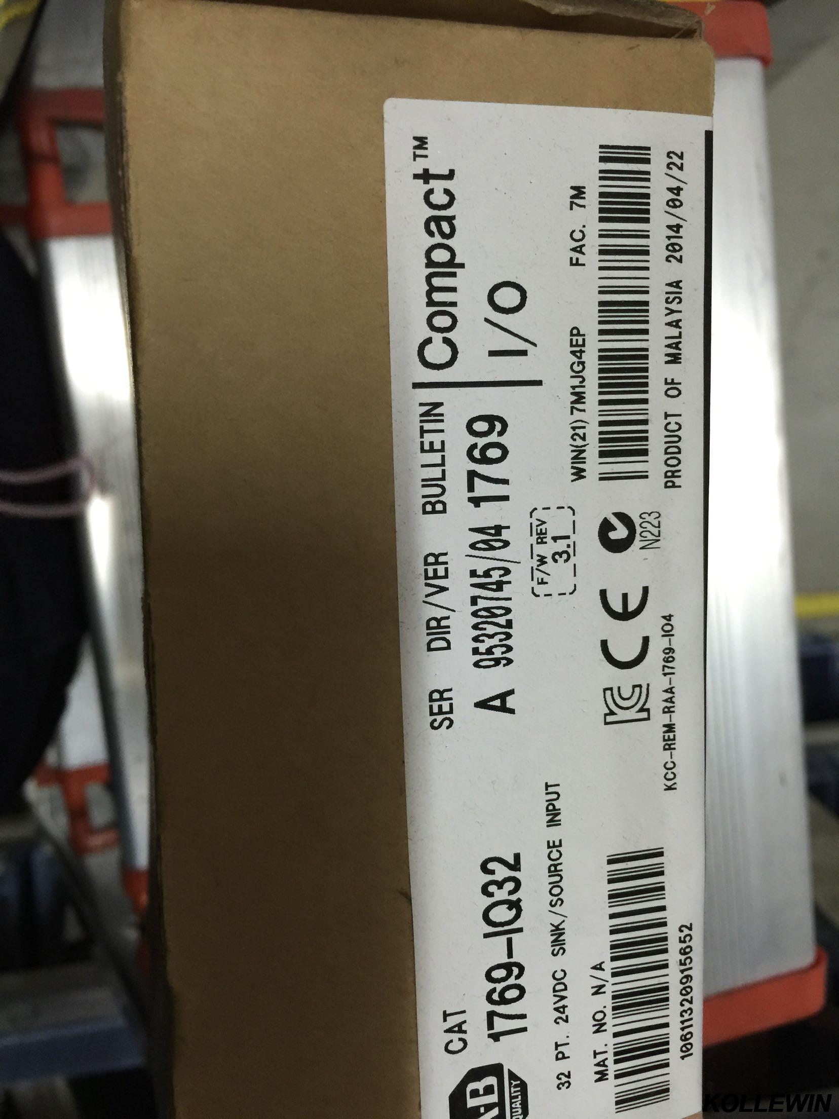 1769-IQ32 AB Allen-Bradley PLC 24VDC 32 inputs Compact Digital DC I/O Module 1769 Series Original brand new