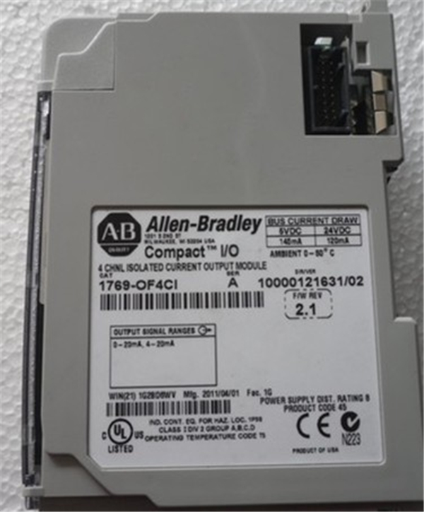 1769-OF4CI AB Allen-Bradley PLC 4 outputs differential individually isolated 1769 Series Original brand new