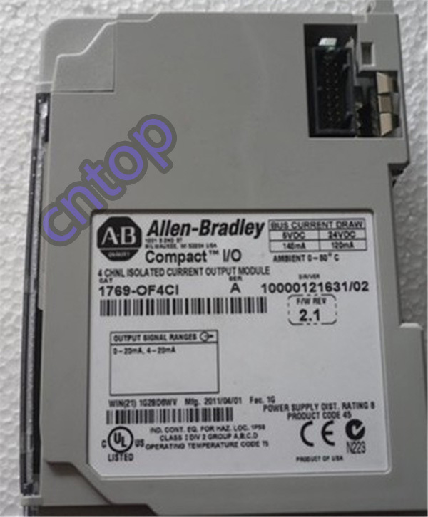 1769-OF8C AB Allen-Bradley PLC 8 outputs single-ended  Compact Analog I/O Module 1769 Series Original brand new