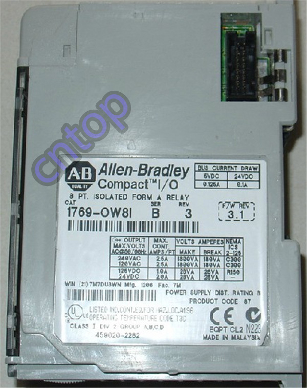 1769-OW8 AB Allen-Bradley PLC 8 outputs Compact Digital Contact Output Module 1769 Series Original brand new