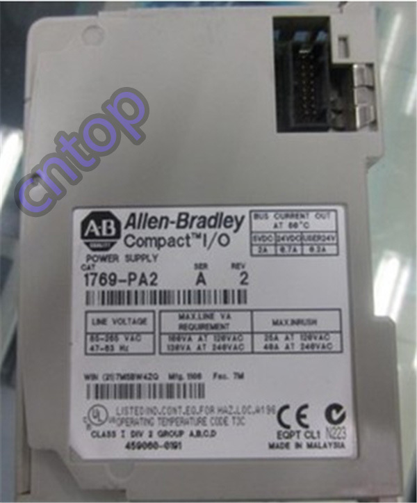 1769-PA2 AB Allen-Bradley PLC 85-265V AC Power Supply 1769 Series Original brand new