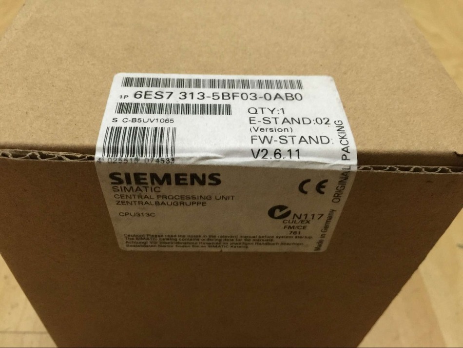 313-5BF03-0AB0 Siemens PLC 6ES7 New in box