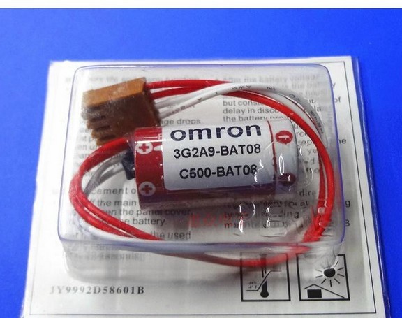 3G2A9-BAT08 Lithium battery(MAXELL ER17/33) for Omron CQM1/C60P PLC with plug Original 3.6V