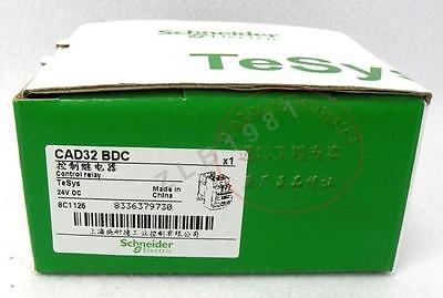 5pcs/Lot CAD50BDC TeSys D Control Relay DC24V 5NO+0NC New