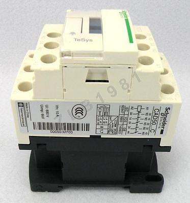 5pcs/Lot CAD50M7C TeSys D Control Relay AC220V 50/60Hz 5NO+0NC New