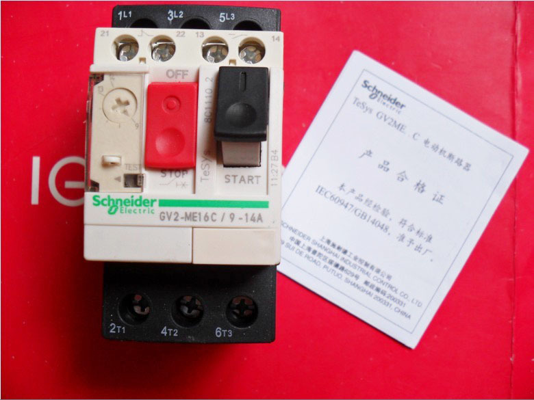 5pcs/Lot GV2ME16C Motor Ciruit Breaker 9-14A New