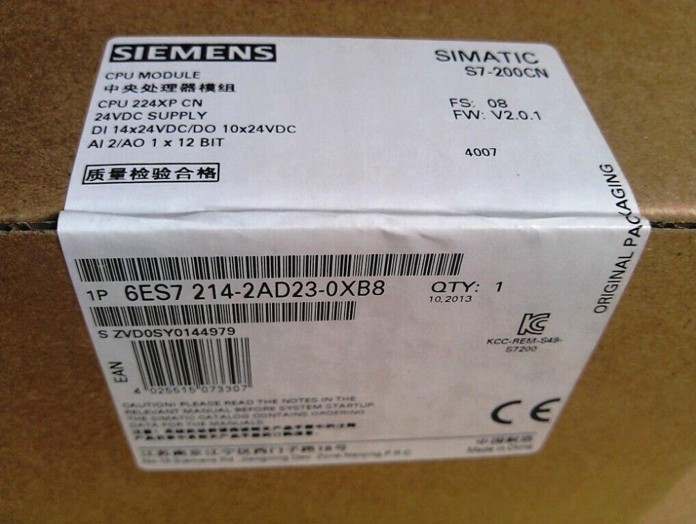 214-1AD23-0XB8 Siemens PLC 6ES7 New in box