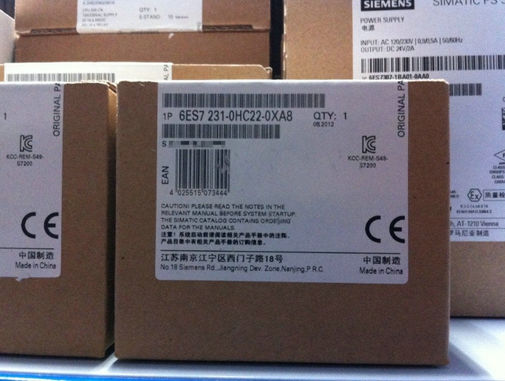 6ES7 231-0HC22-0XA8 Siemens PLC New in box