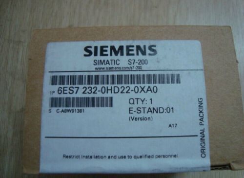 6ES7 232-0HD22-0XA0 Siemens Output Module New in box