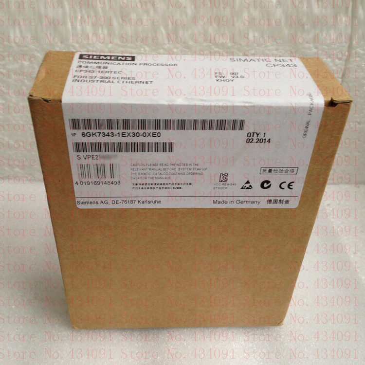 6GK7 343-1EX30-0XE0 Siemens S7-300 Simatic Net Module New in box