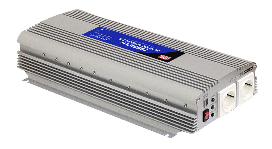 A301-1K7-F3 MEAN WELL 1500W 12V Turn 220V Modified Sine Wave Output Car Inverter Power