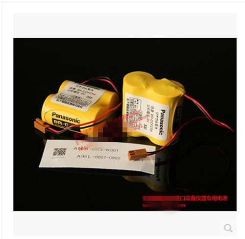 A98L-0001-0902 Lithium battery(BR-CCF2TH 6V) for FANUC CNC 16i/18I with alpha drives