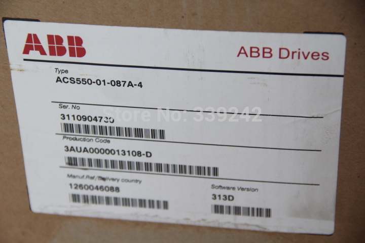 ACS550-01-031A-4 ABB Vector Control Inverter 15kw