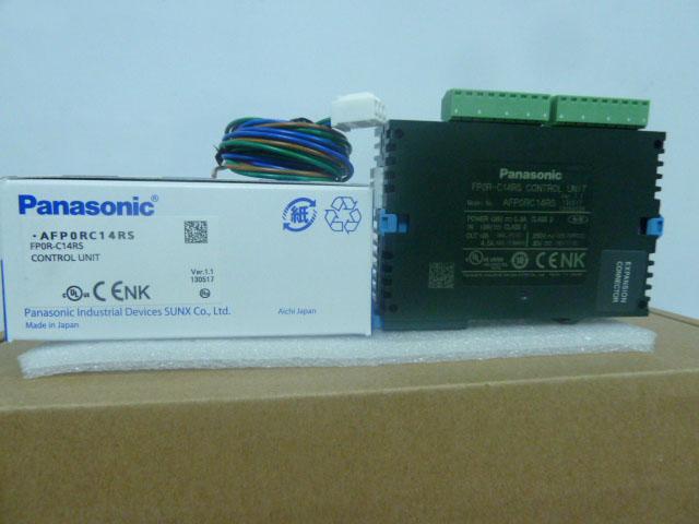 AFP0RC14CRS  Panasonic FP0R-C14CRS PLC CPU 24VDC Power 8DI 6DO Relay RS232C New Original 1 Year Warranty