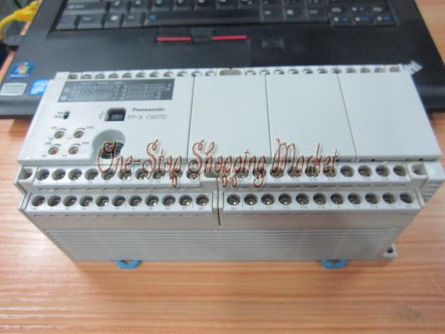 AFPX-C60TD FP-X C60TD Panasonic PLC CPU 24VDC 32 Point Input 28DO Transistor NPN 32K Steps USB Port New Original 1Year W