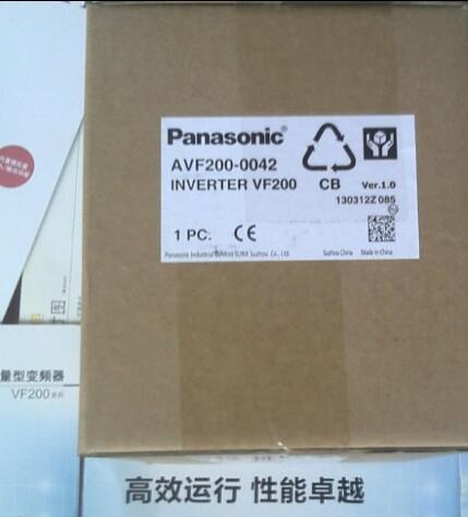 AVF200-0042 Panasonic VFD input 1 Ph 220V 2.5A 0.4KW 400Hz for Textile Machine 1 year Warranty