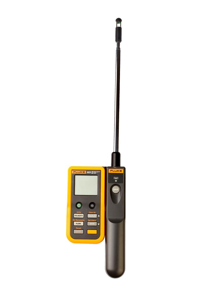 Air Velocity Meter Hotwire Anemometer Detachable Handheld Air temperature flow rate FLUKE923 FLUKE NEW