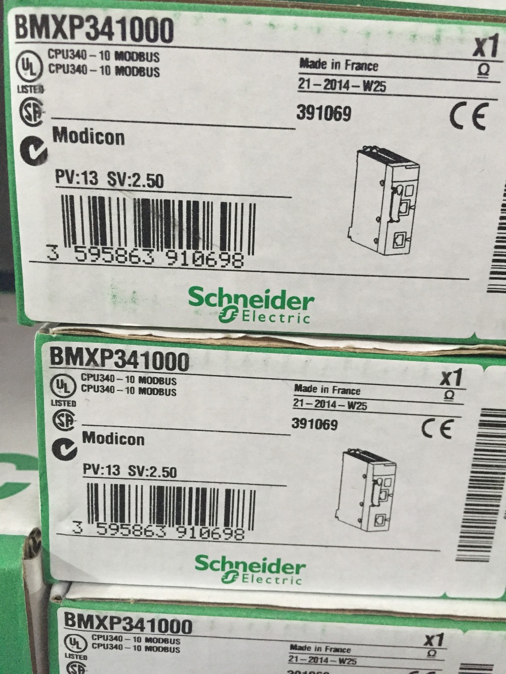 BMXP341000 Schneider PLC processor module M340 Original Brand NEW