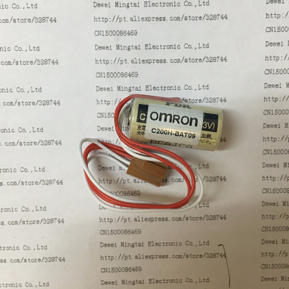 C200H-BAT09 Lithium battery(CR17335SE) for Omron C200H PLC with plug