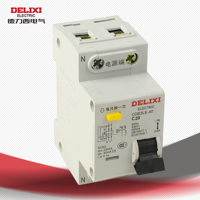 CDB3LE-40 C 10A Delixi Breaker NEW