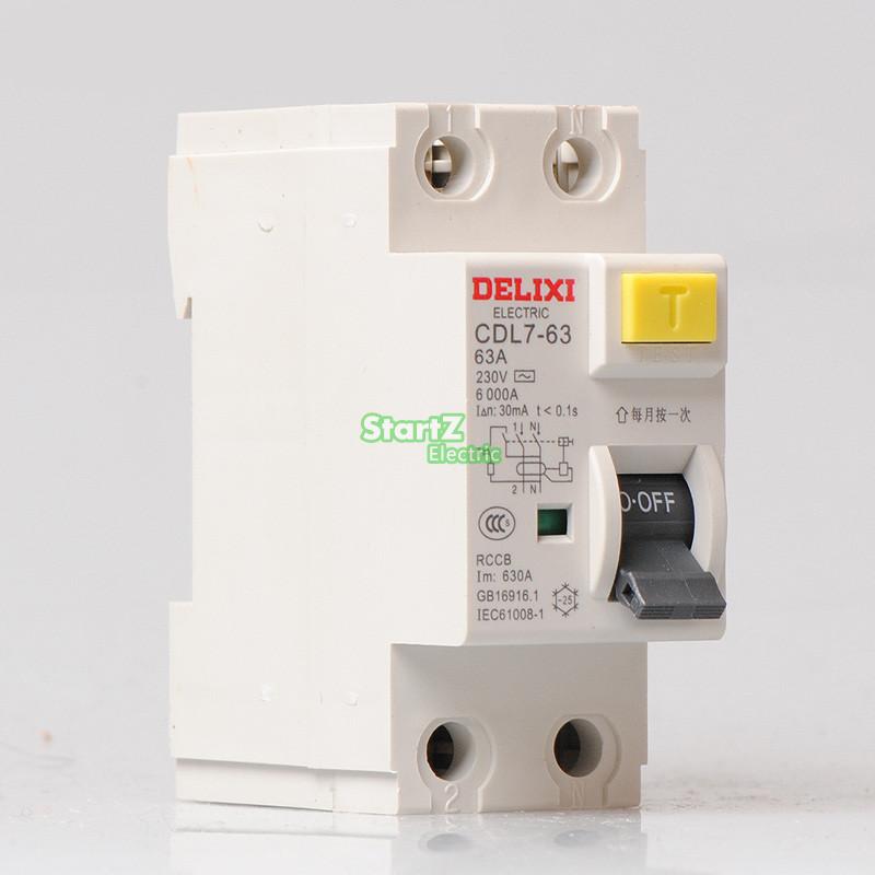 CDL7-63 2P 25A Delixi Breaker NEW