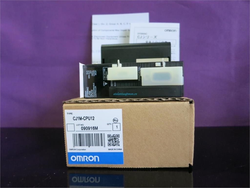 CJ1M-CPU12 PLC OMRON CPU 10K steps 320 I/O point Original brand new