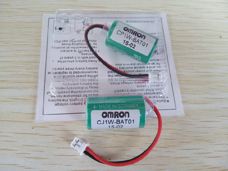 CJ1W-BAT01 Lithium battery(CR14250/3V) for Omron CJ 1M PLC with plug