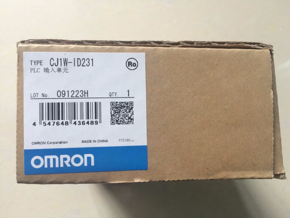 CJ1W-ID231 PLC OMRON I/O 32 input point 24VDC Original brand new