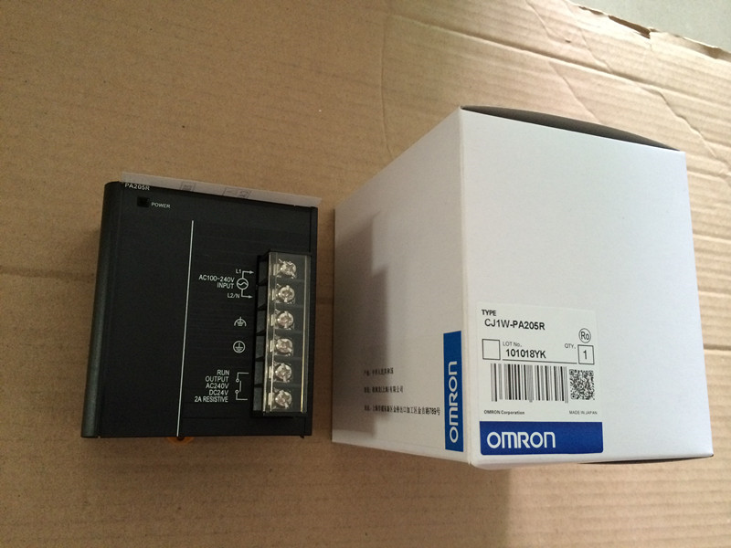 CJ1W-PA205R PLC OMRON 100-240VAC Original brand new