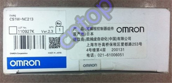 CS1W-NC213 PLC OMRON 2 Axes Position Control Unit Original brand new