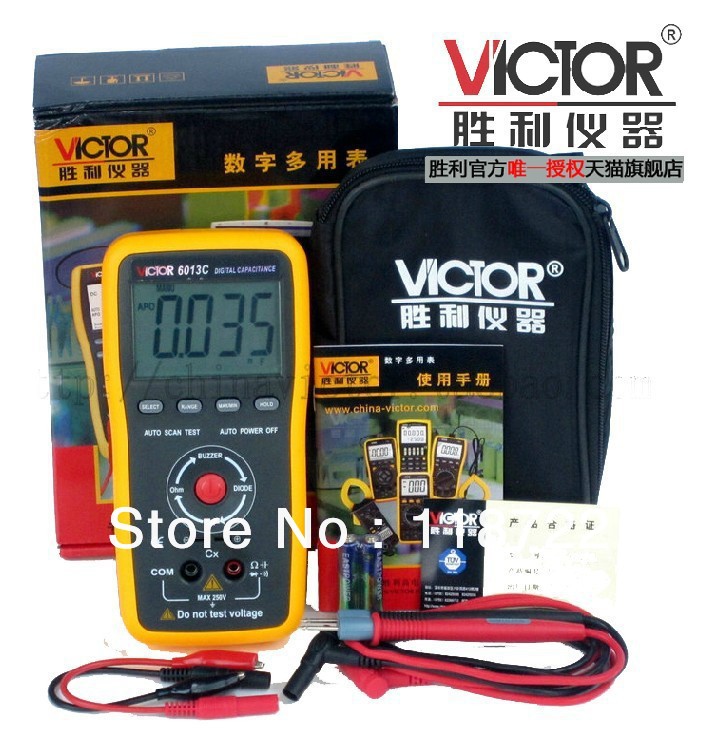 Capacitance Meter VICTOR 6013C