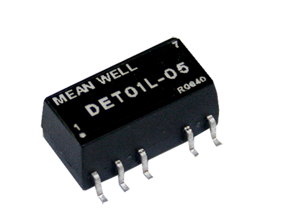 DET01M-15 MEAN WELL 1W Unregulated Dual Output DC-DC Converter Module Power