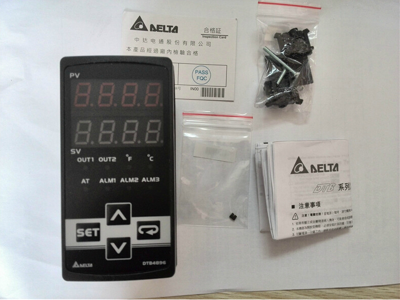 DTB4896LR Delta Temperature Controller  input AC100~240V Output 0~10VDC &Relay RS485 New