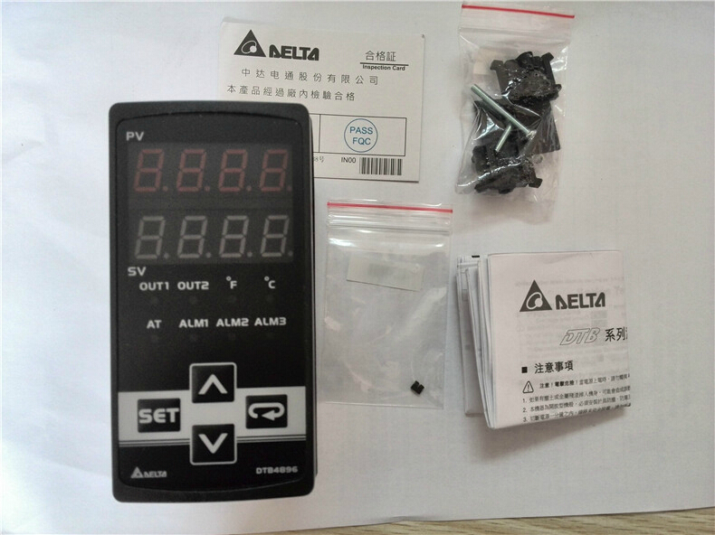 DTB4896VR0 Delta Temperature Controller  input AC100~240V Output 14V &Relay RS485 New