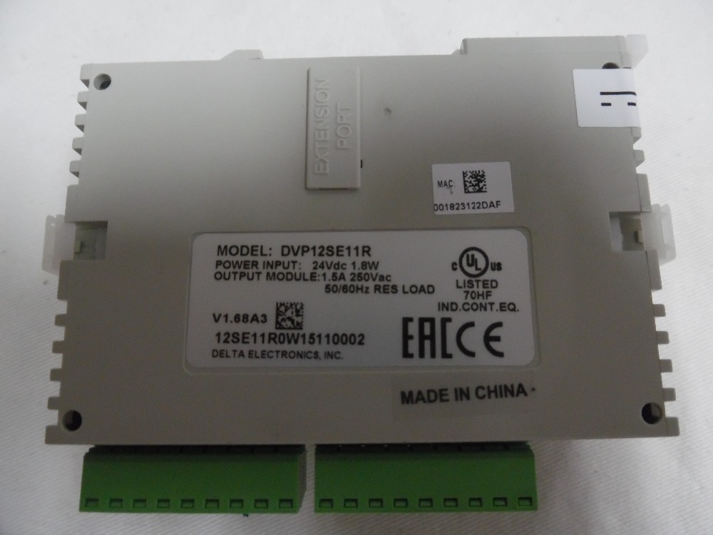 DVP12SE11R Delta PLC 8DI 4DO relay Network PLC Original brand new