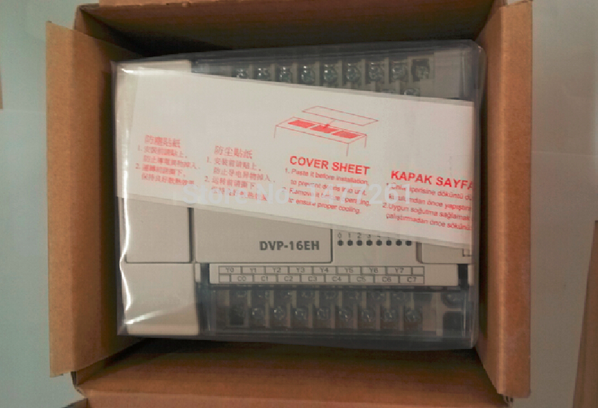 DVP16EH00T3 Delta PLC 100-240VAC 8DI 8DO transistor output Standard Original brand new