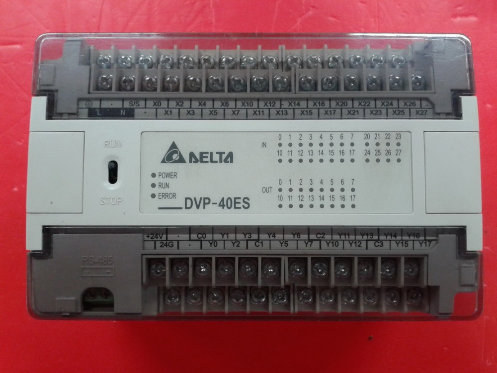 DVP40ES00R2 Delta PLC 100-240VAC 24DI 16DO relay output Standard Original brand new