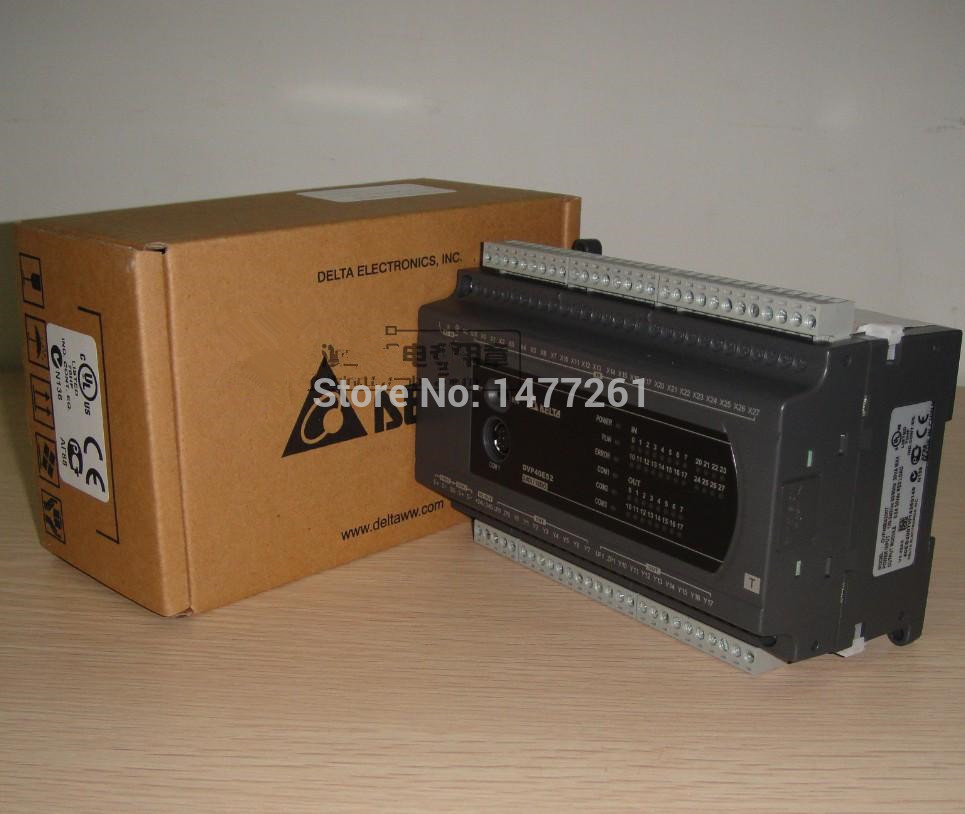 DVP40ES200T Delta PLC 100-240VAC 24DI 16DO transistor output Standard Original brand new