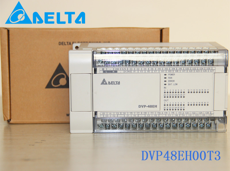 DVP48EH00T3 Delta PLC 24DI 24DO transistor output Original brand new