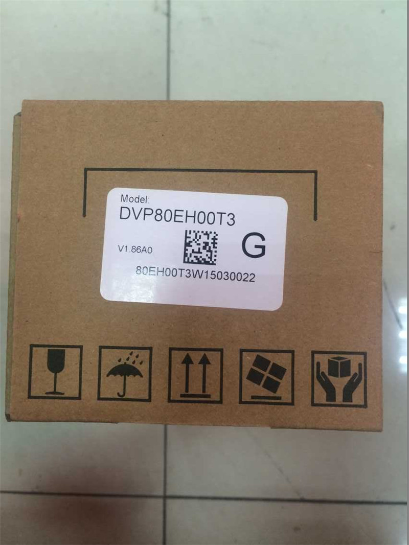 DVP80EH00T3 Delta PLC 100-240VAC 40DI 40DO transistor output Standard Original brand new