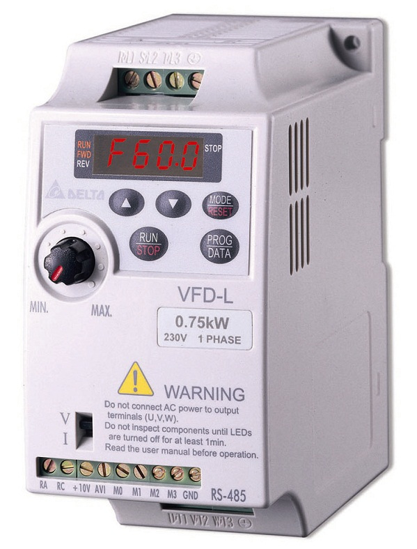 Delta Inverter VFD drive VFD015L21W 1Phase 220V 1.5KW 2HP 1~400Hz Wood cutting &Wire drawing