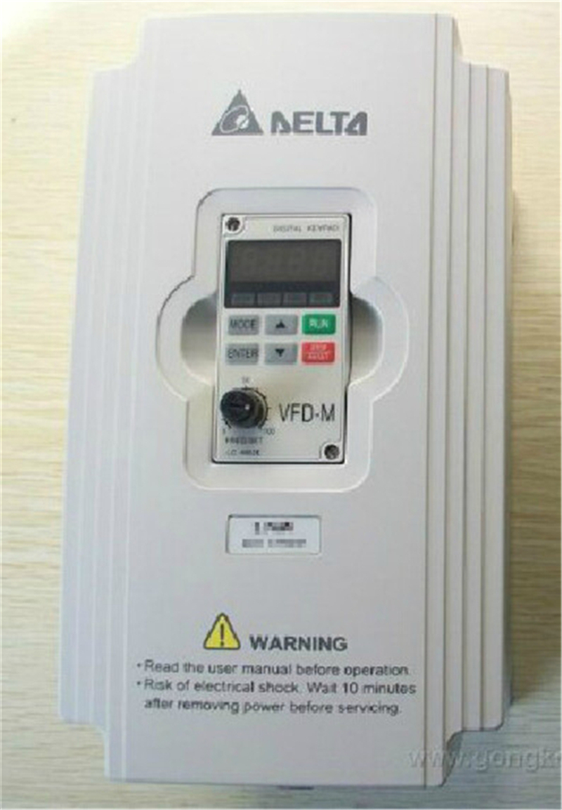 Delta Inverter VFD drive VFD022M43B-ZA 3Phase 380V 2.2kW 3HP 0.1~400Hz Milling &Woodworking machine