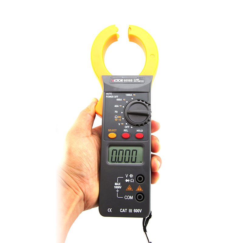 Digital Clamp Meter AC/DC 40A/ 400A/1000A  VC6056B VICTOR