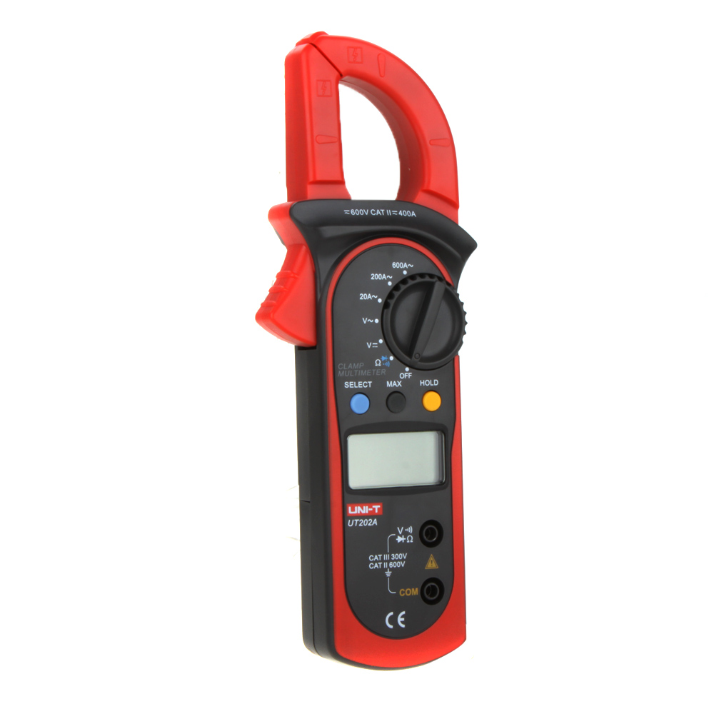 Digital Clamp Multimeters ACA & DCA Clamp Meters UT202A UNI-T