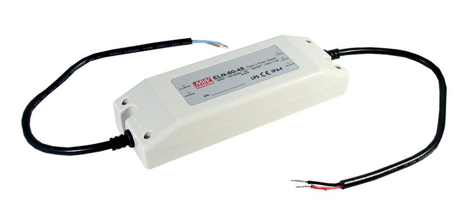 ELN-60-12P MEAN WELL 60W 12V5A Constant Voltage + Constant Current LED Power Supply