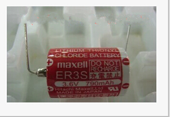 ER3S(1/2AA) Lithium battery for MAXELL PLC without plug 3.6V