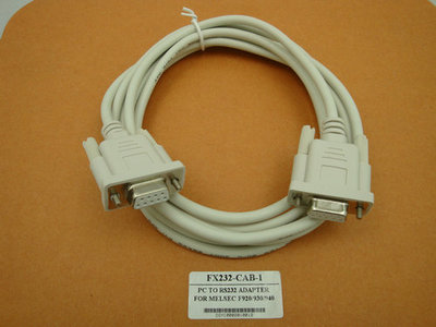 FX-232-CAB-1 RS232 interface PLC programming cable for Mitsubishi GOT-F900(F940/930/920) HMI with communication indicato