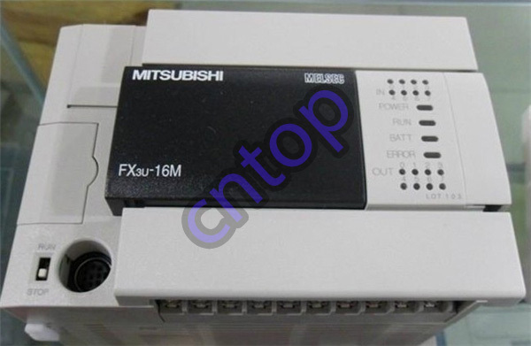 FX3U-16MT-DSS PLC 24V DC 8DI 8DO Transistor Mitsubishi with Programing Cable